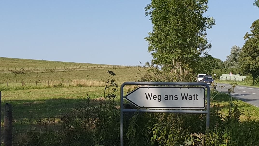 Schweiburg Weg ans Watt